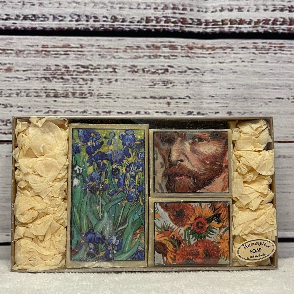 Masterpiece Soap By Art Plates Van Gogh All Vegetable‎ Soap Blend